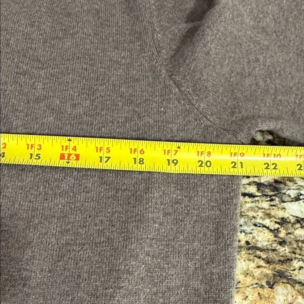 Cullen C/89MEN Brown 100% Cashmere V-Neck Sweater Men’s Size L